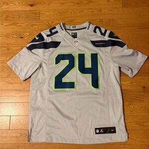 Seattle Seahawks Marshawn Lynch Jersey - sz L